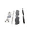 Wagner ZD966B Disc Brake Pad Set QuickStop Ceramic Disc Brake Pad Set