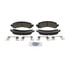 Wagner ZD974A Disc Brake Pad Set QuickStop Ceramic Disc Brake Pad Set