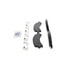 Wagner ZD974A Disc Brake Pad Set QuickStop Ceramic Disc Brake Pad Set