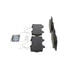 Wagner ZD976 Disc Brake Pad Set QuickStop Ceramic Disc Brake Pad Set
