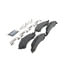Wagner ZD975 Disc Brake Pad Set QuickStop Ceramic Disc Brake Pad Set