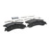 Wagner ZD975 Disc Brake Pad Set QuickStop Ceramic Disc Brake Pad Set