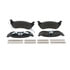 Wagner ZD981 Disc Brake Pad Set QuickStop Ceramic Disc Brake Pad Set