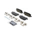 Wagner ZD996 Disc Brake Pad Set QuickStop Ceramic Disc Brake Pad Set