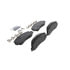 Wagner ZX1069 Disc Brake Pad Set QuickStop Semi-Metallic Disc Brake Pad Set