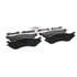 Wagner ZX702A Disc Brake Pad Set QuickStop Semi-Metallic Disc Brake Pad Set