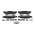 Wagner ZX702A Disc Brake Pad Set QuickStop Semi-Metallic Disc Brake Pad Set