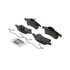 Wagner ZX791 Disc Brake Pad Set QuickStop Semi-Metallic Disc Brake Pad Set