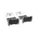 Wagner MX1050 Disc Brake Pad Set Wagner Brake ThermoQuiet MX1050 Semi-Metallic Disc Brake Pad Set