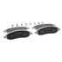 Wagner MX1068 Disc Brake Pad Set Wagner Brake ThermoQuiet MX1068 Semi-Metallic Disc Brake Pad Set
