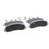 Wagner MX1069 Disc Brake Pad Set Wagner Brake ThermoQuiet MX1069 Semi-Metallic Disc Brake Pad Set