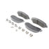 Wagner MX1069 Disc Brake Pad Set Wagner Brake ThermoQuiet MX1069 Semi-Metallic Disc Brake Pad Set