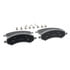 Wagner MX1084 Disc Brake Pad Set Wagner Brake ThermoQuiet MX1084 Semi-Metallic Disc Brake Pad Set