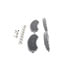 Wagner MX1084 Disc Brake Pad Set Wagner Brake ThermoQuiet MX1084 Semi-Metallic Disc Brake Pad Set