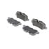 Wagner MX1099 Disc Brake Pad Set Wagner Brake ThermoQuiet MX1099 Semi-Metallic Disc Brake Pad Set