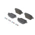 Wagner MX1314 Disc Brake Pad Set Wagner Brake ThermoQuiet MX1314 Semi-Metallic Disc Brake Pad Set