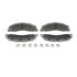 Wagner MX1328 Disc Brake Pad Set Wagner Brake ThermoQuiet MX1328 Semi-Metallic Disc Brake Pad Set