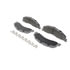 Wagner MX1328 Disc Brake Pad Set Wagner Brake ThermoQuiet MX1328 Semi-Metallic Disc Brake Pad Set