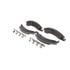 Wagner MX1329 Disc Brake Pad Set Wagner Brake ThermoQuiet MX1329 Semi-Metallic Disc Brake Pad Set