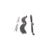 Wagner MX1329 Disc Brake Pad Set Wagner Brake ThermoQuiet MX1329 Semi-Metallic Disc Brake Pad Set