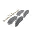 Wagner MX1333A Disc Brake Pad Set Wagner Brake ThermoQuiet MX1333A Semi-Metallic Disc Brake Pad Set
