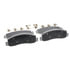 Wagner MX1333A Disc Brake Pad Set Wagner Brake ThermoQuiet MX1333A Semi-Metallic Disc Brake Pad Set