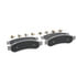 Wagner MX1334A Disc Brake Pad Set Wagner Brake ThermoQuiet MX1334A Semi-Metallic Disc Brake Pad Set