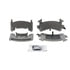 Wagner MX154 Disc Brake Pad Set Wagner Brake ThermoQuiet MX154 Semi-Metallic Disc Brake Pad Set