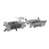 Wagner MX154 Disc Brake Pad Set Wagner Brake ThermoQuiet MX154 Semi-Metallic Disc Brake Pad Set