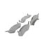 Wagner MX269 Disc Brake Pad Set Wagner Brake ThermoQuiet MX269 Semi-Metallic Disc Brake Pad Set