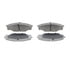 Wagner MX303 Disc Brake Pad Set Wagner Brake ThermoQuiet MX303 Semi-Metallic Disc Brake Pad Set