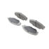 Wagner MX303 Disc Brake Pad Set Wagner Brake ThermoQuiet MX303 Semi-Metallic Disc Brake Pad Set