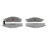 Wagner MX333 Disc Brake Pad Set Wagner Brake ThermoQuiet MX333 Semi-Metallic Disc Brake Pad Set