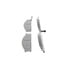 Wagner MX333 Disc Brake Pad Set Wagner Brake ThermoQuiet MX333 Semi-Metallic Disc Brake Pad Set