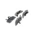 Wagner MX369 Disc Brake Pad Set Wagner Brake ThermoQuiet MX369 Semi-Metallic Disc Brake Pad Set