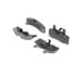 Wagner MX369 Disc Brake Pad Set Wagner Brake ThermoQuiet MX369 Semi-Metallic Disc Brake Pad Set