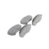 Wagner MX433B Disc Brake Pad Set Wagner Brake ThermoQuiet MX433B Semi-Metallic Disc Brake Pad Set
