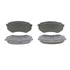 Wagner MX433B Disc Brake Pad Set Wagner Brake ThermoQuiet MX433B Semi-Metallic Disc Brake Pad Set
