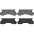 Wagner MX450 Disc Brake Pad Set Wagner Brake ThermoQuiet MX450 Semi-Metallic Disc Brake Pad Set