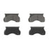 Wagner MX450 Disc Brake Pad Set Wagner Brake ThermoQuiet MX450 Semi-Metallic Disc Brake Pad Set