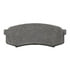Wagner MX606 Disc Brake Pad Set Wagner Brake ThermoQuiet MX606 Semi-Metallic Disc Brake Pad Set