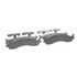 Wagner MX655 Disc Brake Pad Set Wagner Brake ThermoQuiet MX655 Semi-Metallic Disc Brake Pad Set