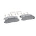 Wagner MX679 Disc Brake Pad Set Wagner Brake ThermoQuiet MX679 Semi-Metallic Disc Brake Pad Set