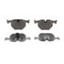 Wagner MX683 Disc Brake Pad Set Wagner Brake ThermoQuiet MX683 Semi-Metallic Disc Brake Pad Set