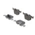 Wagner MX683 Disc Brake Pad Set Wagner Brake ThermoQuiet MX683 Semi-Metallic Disc Brake Pad Set