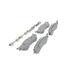 Wagner MX702A Disc Brake Pad Set Wagner Brake ThermoQuiet MX702A Semi-Metallic Disc Brake Pad Set