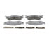 Wagner MX702A Disc Brake Pad Set Wagner Brake ThermoQuiet MX702A Semi-Metallic Disc Brake Pad Set