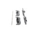 Wagner MX711 Disc Brake Pad Set Wagner Brake ThermoQuiet MX711 Semi-Metallic Disc Brake Pad Set