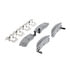 Wagner MX714 Disc Brake Pad Set Wagner Brake ThermoQuiet MX714 Semi-Metallic Disc Brake Pad Set