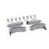 Wagner MX714 Disc Brake Pad Set Wagner Brake ThermoQuiet MX714 Semi-Metallic Disc Brake Pad Set